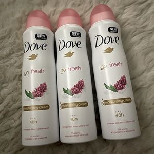 Dove spray deodorant